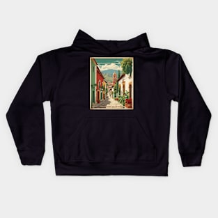 San Cristobal de las Casas Chiapas Mexico Vintage Tourism Travel Kids Hoodie